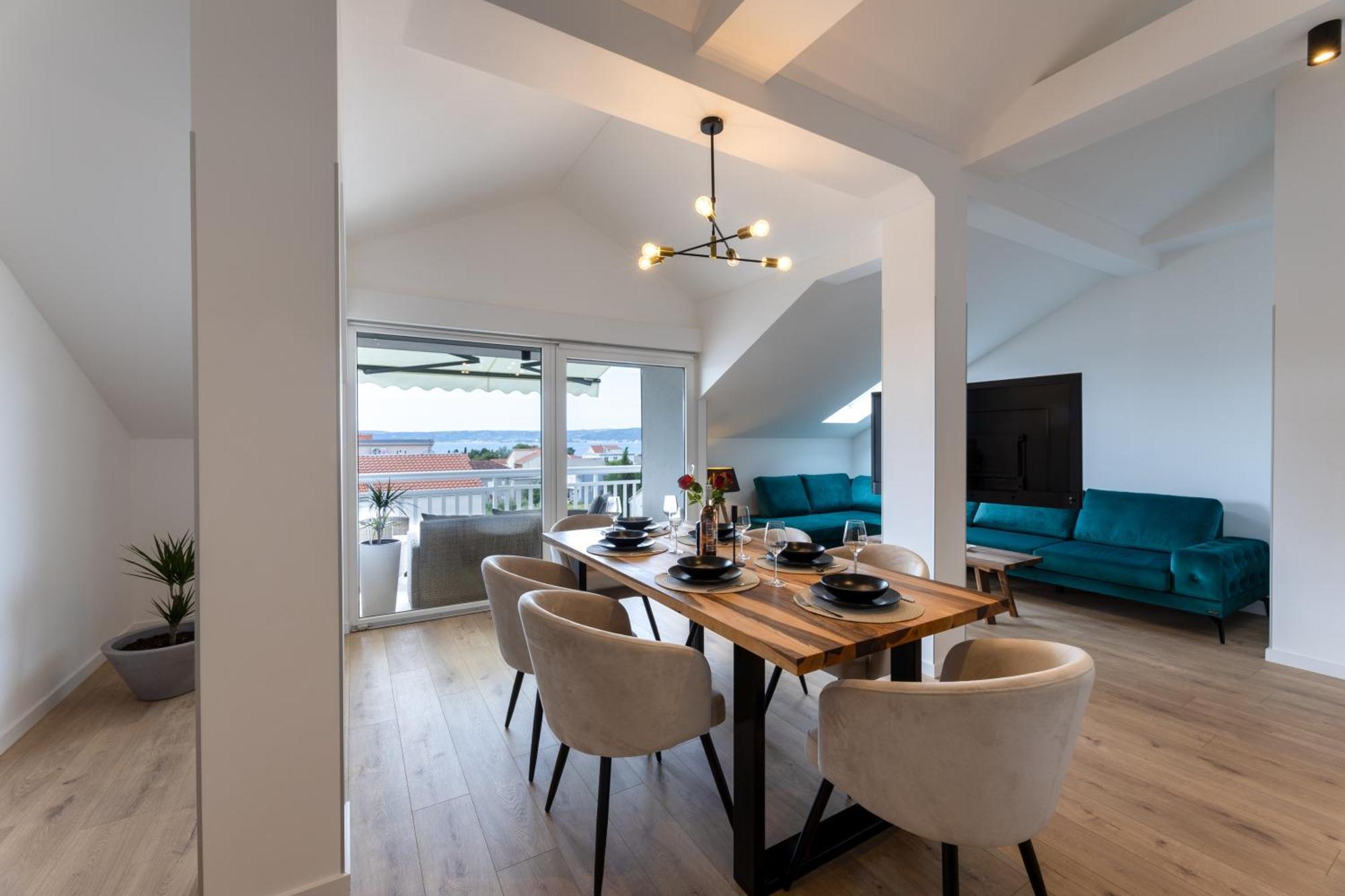 Apartment Panorama Каштела Экстерьер фото