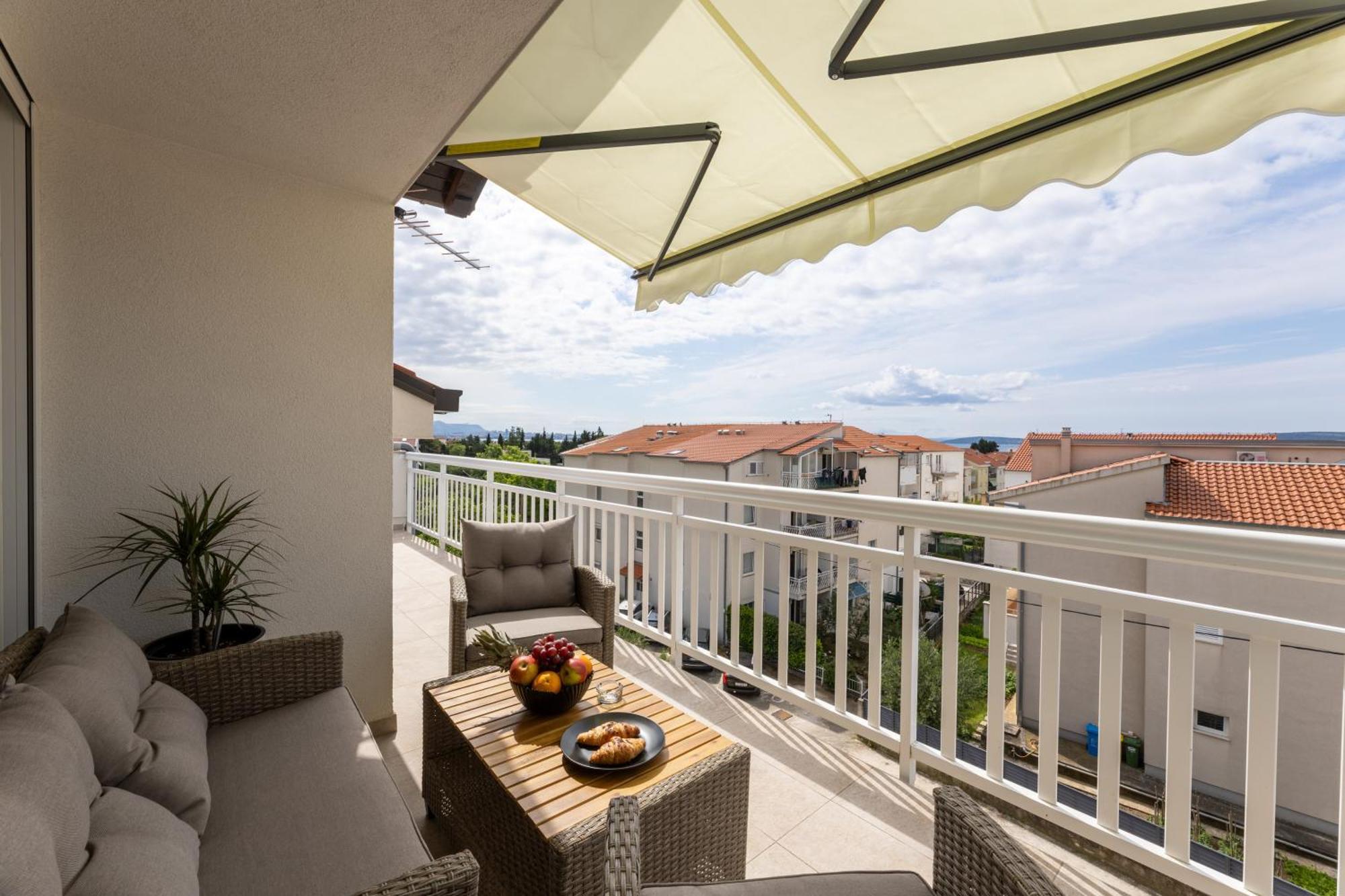 Apartment Panorama Каштела Экстерьер фото